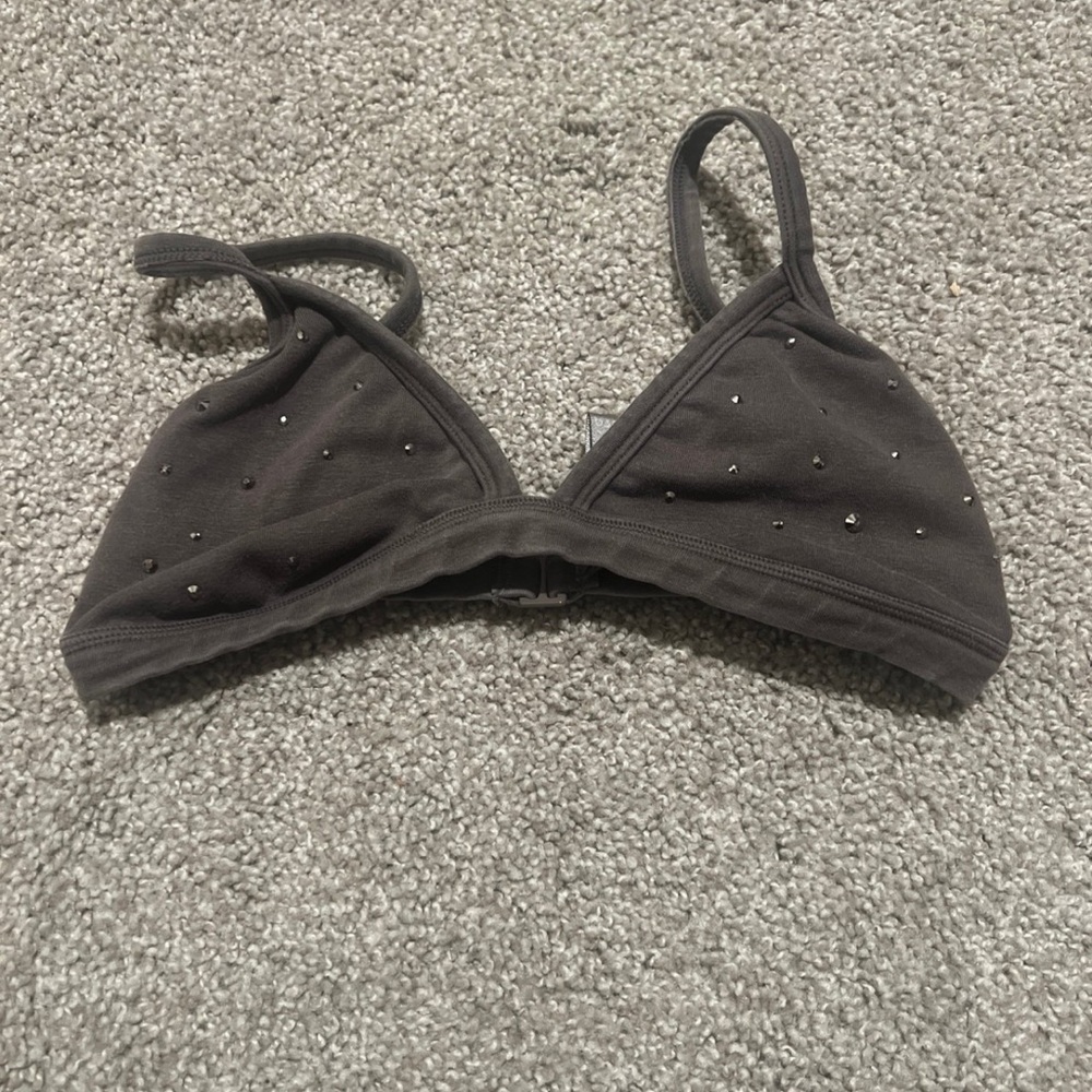 Skims outdoor rhinestone bralette